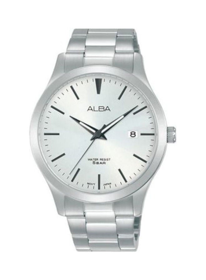 ألبا ساعة يد تناظرية من الفولاذ المقاوم للصدأ AS9M31X - Image 1