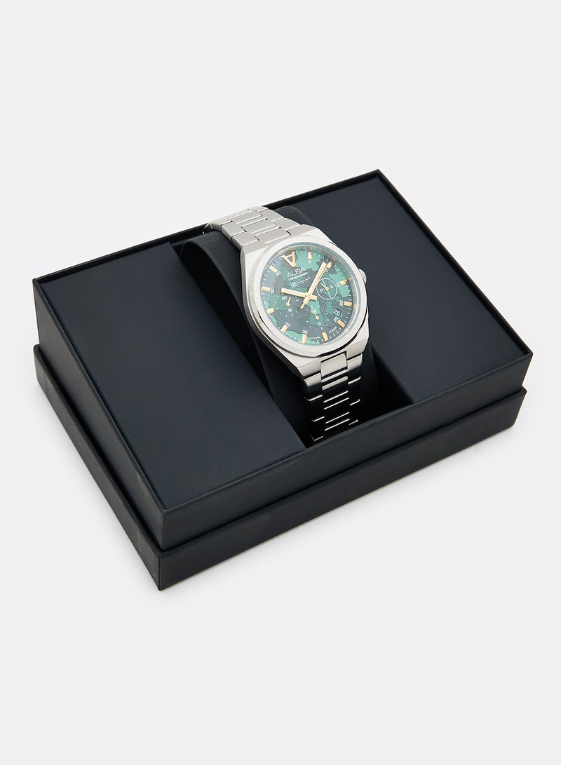 Alba - Men's Stainless Steel  Chronograph Wrist Watch AT3H51X - Image 1