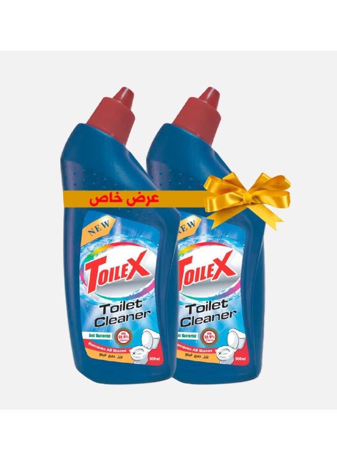 سعر ومواصفات تويليكس Toilet Cleaner 2pcs Multicolour 500ml (N51942862A) على Noon EG