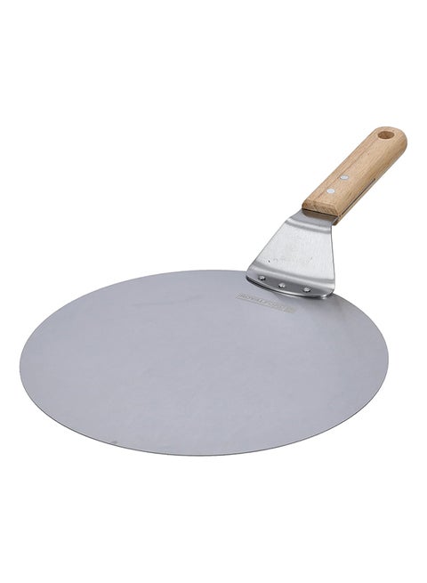 Cheese/Pizza Cutter Black & Silver 43x25x7cm