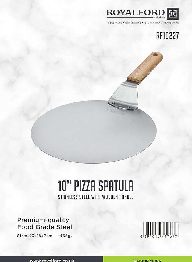 Cheese/Pizza Cutter Black & Silver 43x25x7cm