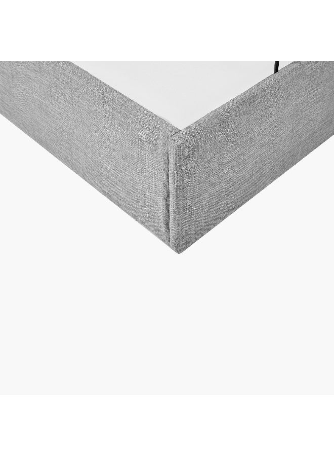 هوم بوكس سرير هيدروليك كينج من أوكلاند - 180x200 سم رمادي - Image 5