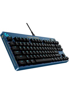 Logitech Logitech G PRO Mechanical Gaming Keyboard - Ultra-Portable Tenkeyless Design, Detachable USB Cable, LIGHTSYNC RGB Backlit Keys, Official League of Legends Edition  - Image 2