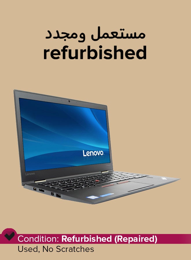 لينوفو مستعمل ومجدد - لابتوب ثينك باد X1 كربون G4 (موديل 2018) بشاشة مقاس 14 بوصة ومعالج إنتل كور i5/ الجيل السادس/ ذاكرة رام سعة 8 جيجابايت/ محرك أقراص SSD سعة 256 جيجابايت/ بطاقة رسومات إنتل بدقة فائقة الوضوح 620 اللغة الإنجليزية أسود  - Image 1