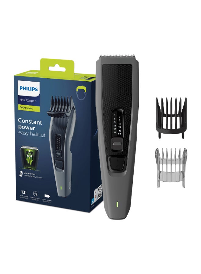 Philips Hair Clipper 3000 Series – HC3525/13 - Black/Grey 