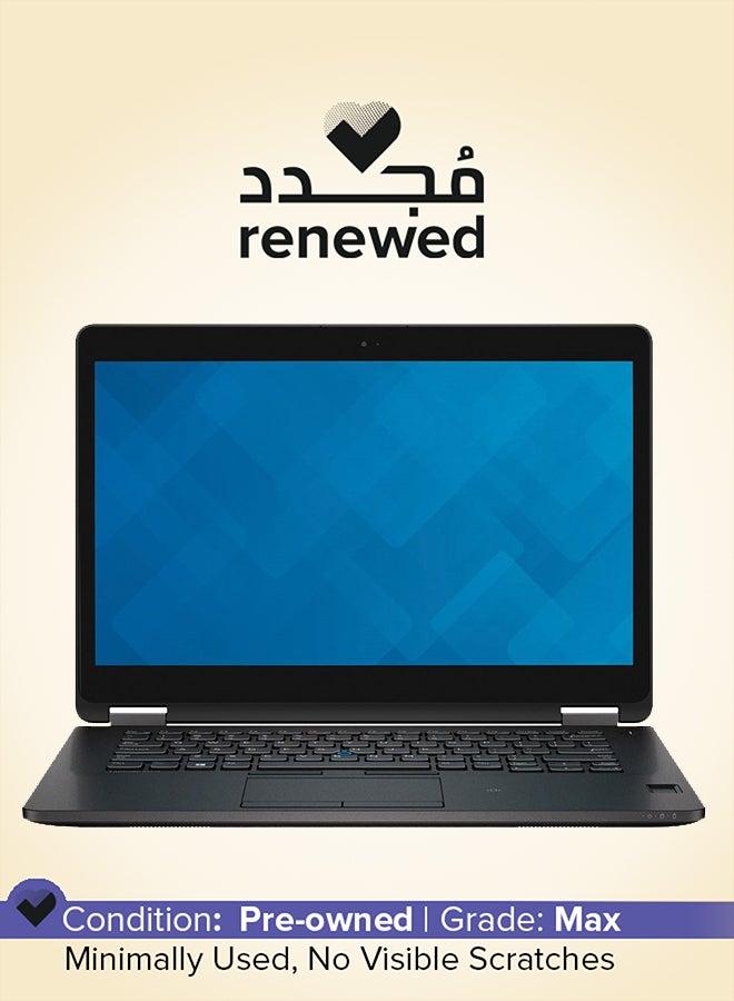 DELL Renewed - Latitude E7470 (2016) Laptop With 14-Inch Touchscreen Display,Intel Core i5 Processor/6th Gen/8GB RAM/256GB SSD/1.74GB Intel HD Graphics 520 Black  - Image 1