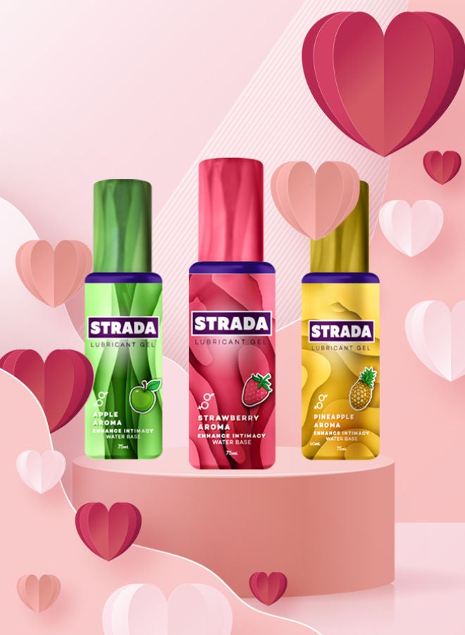 Strada Lubricant Gel, Pineapple Aroma  - Image 4