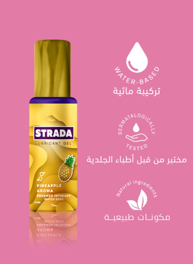 Strada Lubricant Gel, Pineapple Aroma  - Image 2