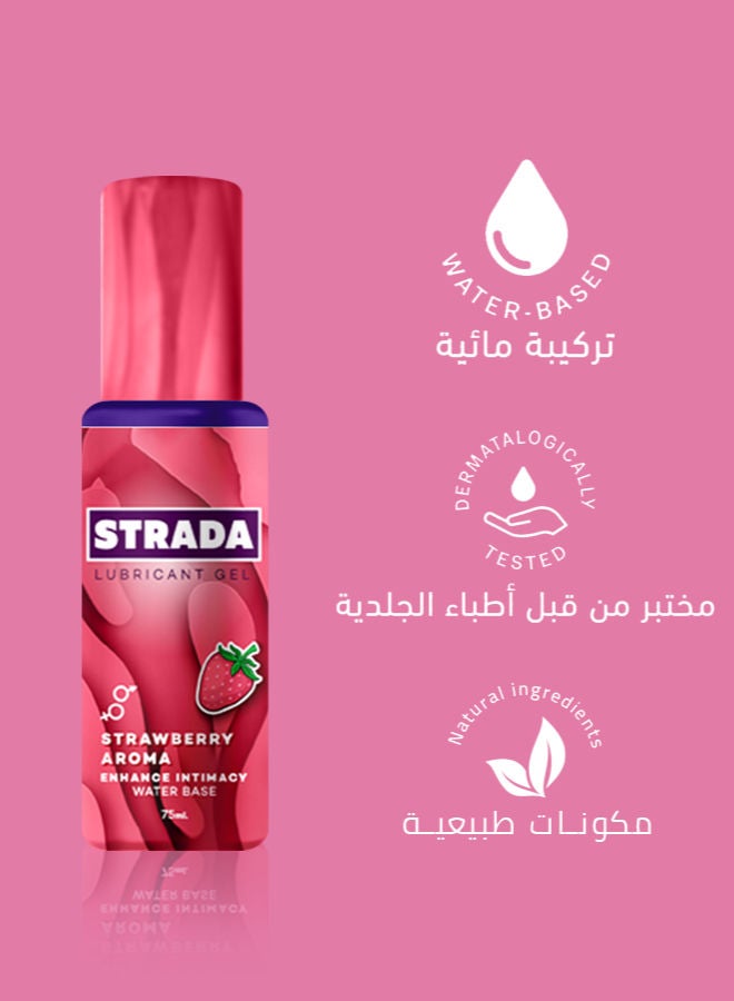 Strada Lubricant Gel, Strawberry Aroma - Image 2