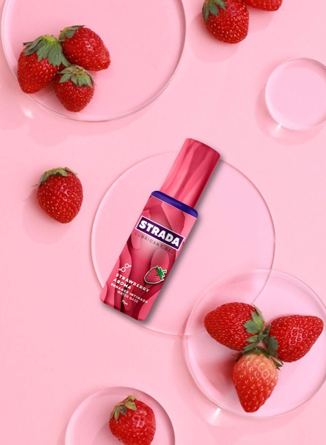 Strada Lubricant Gel, Strawberry Aroma - Image 3