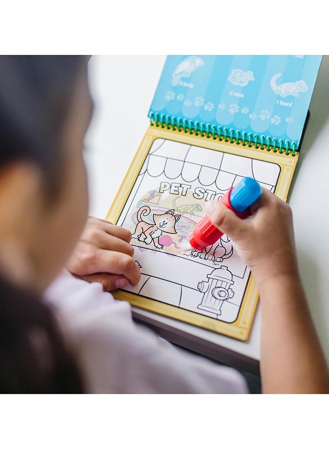 Melissa & Doug Sticker WOW! 24-Page Activity Pad and Sticker Stamper, 300 Stickers, Arts and Crafts Fidget Toy Collectible Character Sea Turtle - FSC-Certified Materials - Image 5