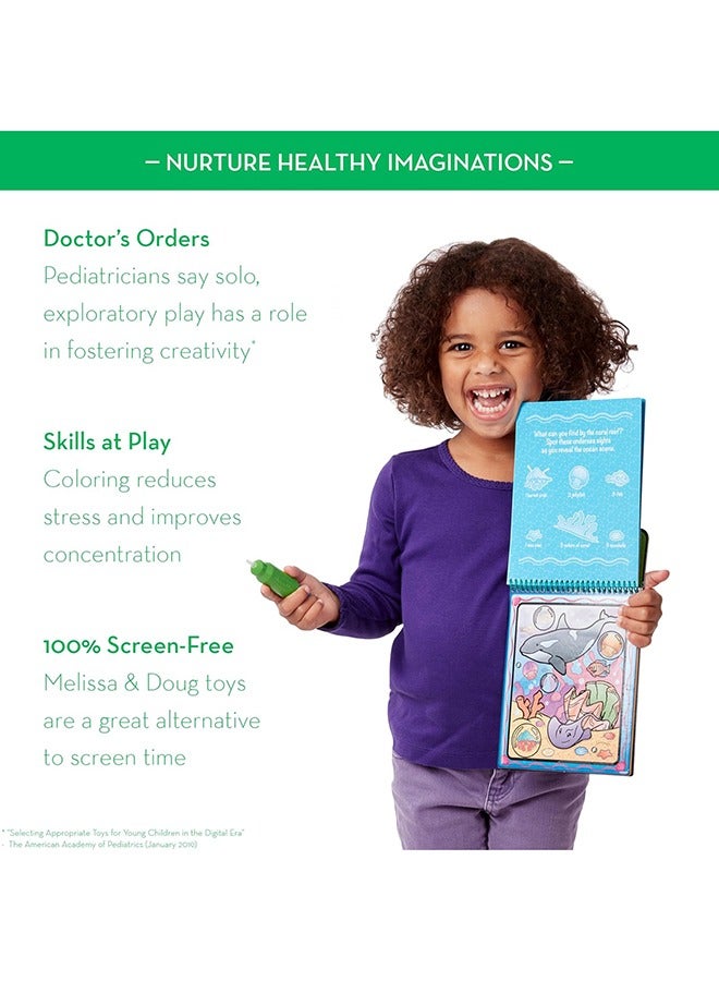 Melissa & Doug Sticker WOW! 24-Page Activity Pad and Sticker Stamper, 300 Stickers, Arts and Crafts Fidget Toy Collectible Character Sea Turtle - FSC-Certified Materials - Image 3