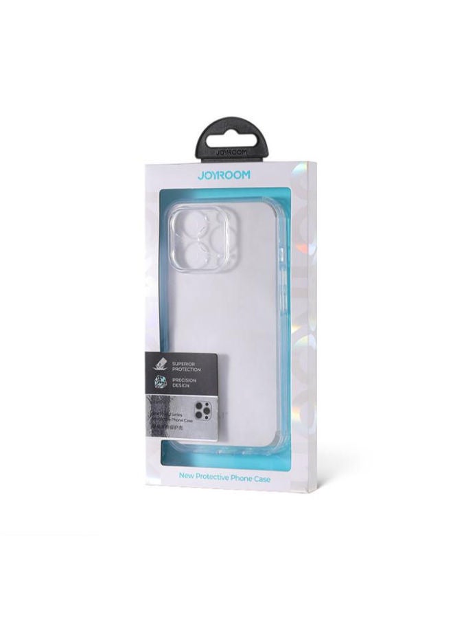 JOYROOM - Tpu Plus Pc Starshield Protective Back Cover For Iphone 13 Pro Clear - Image 1