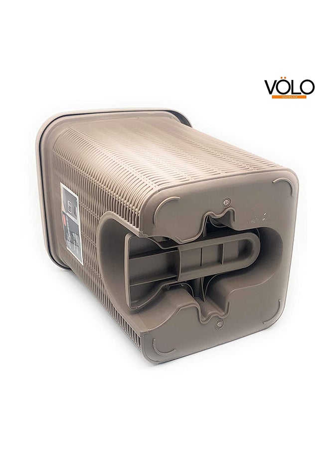 ستيفان بلاست Dustbin Elegance Brown 20Liters  - Image 4