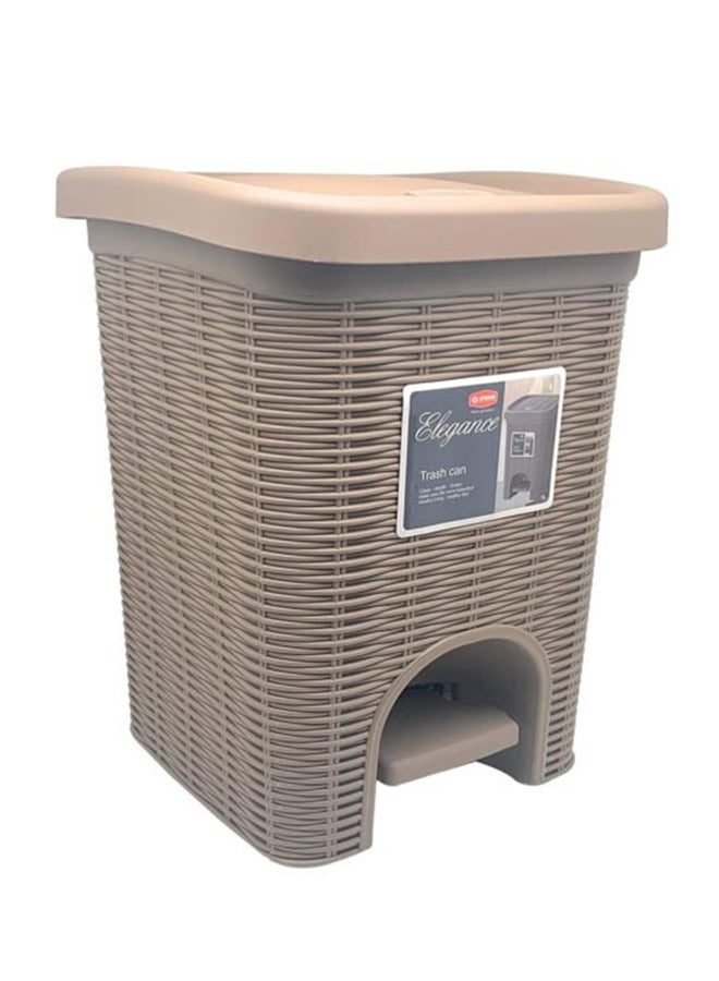ستيفان بلاست Dustbin Elegance Brown 20Liters  - Image 1