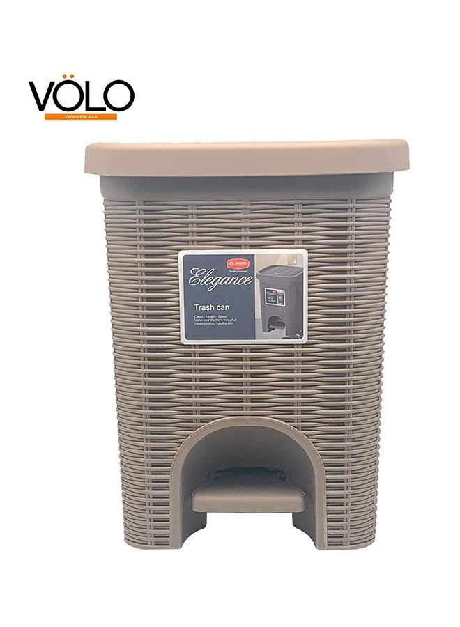 ستيفان بلاست Dustbin Elegance Brown 20Liters  - Image 2