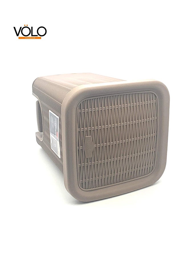 ستيفان بلاست Dustbin Elegance Brown 20Liters  - Image 3