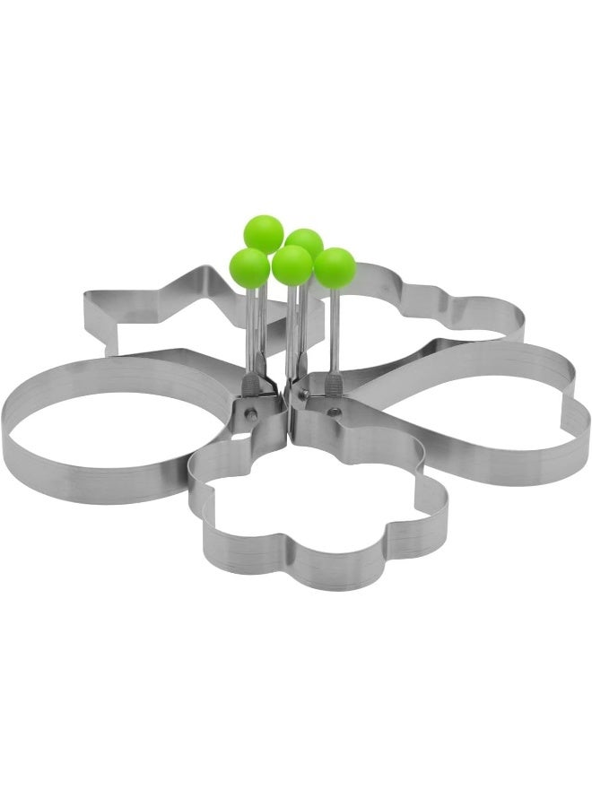 راج طقم قوالب خبز مكون من 5 قطع فضّي 26.5سم - Image 1