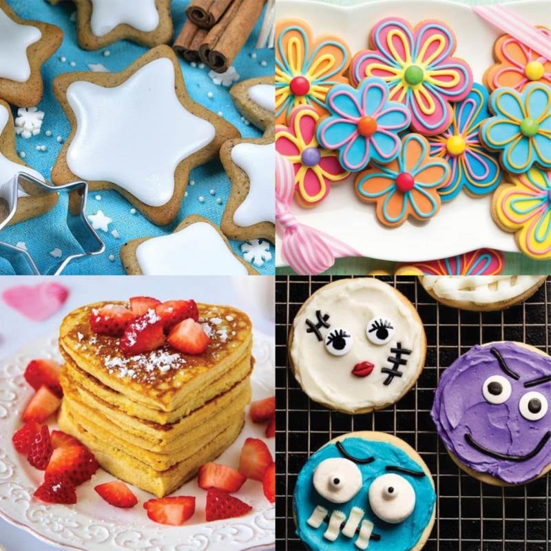 راج طقم قوالب خبز مكون من 5 قطع فضّي 26.5سم - Image 4