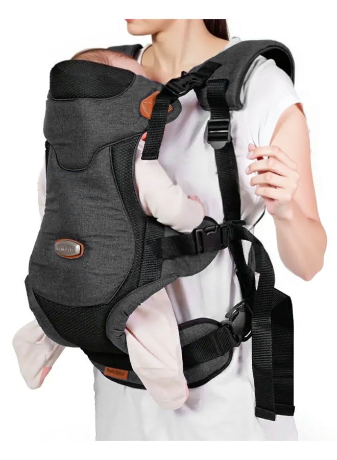 Petit bebe Baby Carrier Premium Max  Black - Image 2