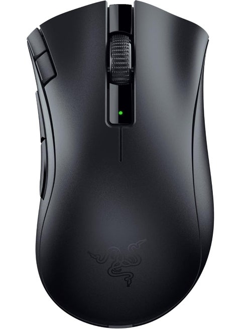 DeathAdder V2 X HyperSpeed Wireless Gaming Mouse: Award-Winning Ergonomic Design - Ultra-Fast HyperSpeed Wireless - 7 Programmable Buttons - Gen 2 Mechanical Switches - 5G 14K DPI Optical Sensor
