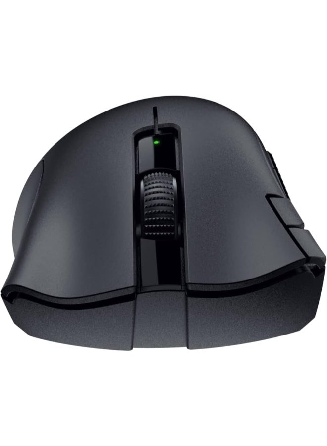 RAZER - DeathAdder V2 X HyperSpeed Wireless Gaming Mouse: Award-Winning Ergonomic Design - Ultra-Fast HyperSpeed Wireless - 7 Programmable Buttons - Gen 2 Mechanical Switches - 5G 14K DPI Optical Sensor - Image 1