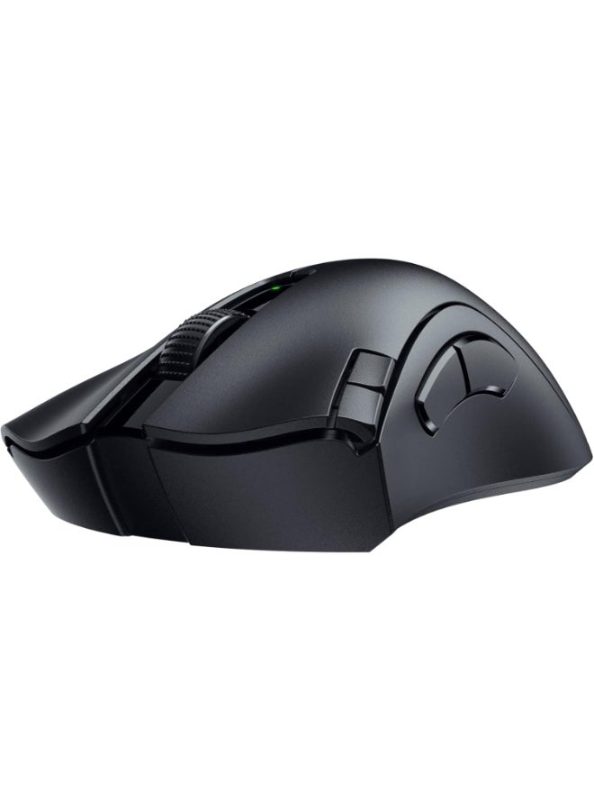 RAZER - DeathAdder V2 X HyperSpeed Wireless Gaming Mouse: Award-Winning Ergonomic Design - Ultra-Fast HyperSpeed Wireless - 7 Programmable Buttons - Gen 2 Mechanical Switches - 5G 14K DPI Optical Sensor - Image 1