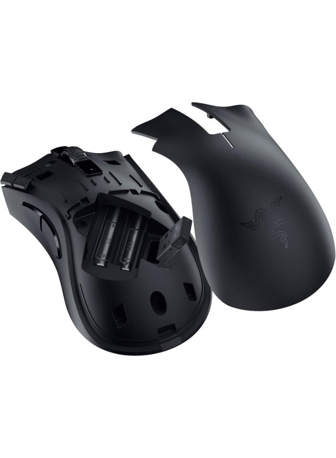 RAZER - DeathAdder V2 X HyperSpeed Wireless Gaming Mouse: Award-Winning Ergonomic Design - Ultra-Fast HyperSpeed Wireless - 7 Programmable Buttons - Gen 2 Mechanical Switches - 5G 14K DPI Optical Sensor - Image 1