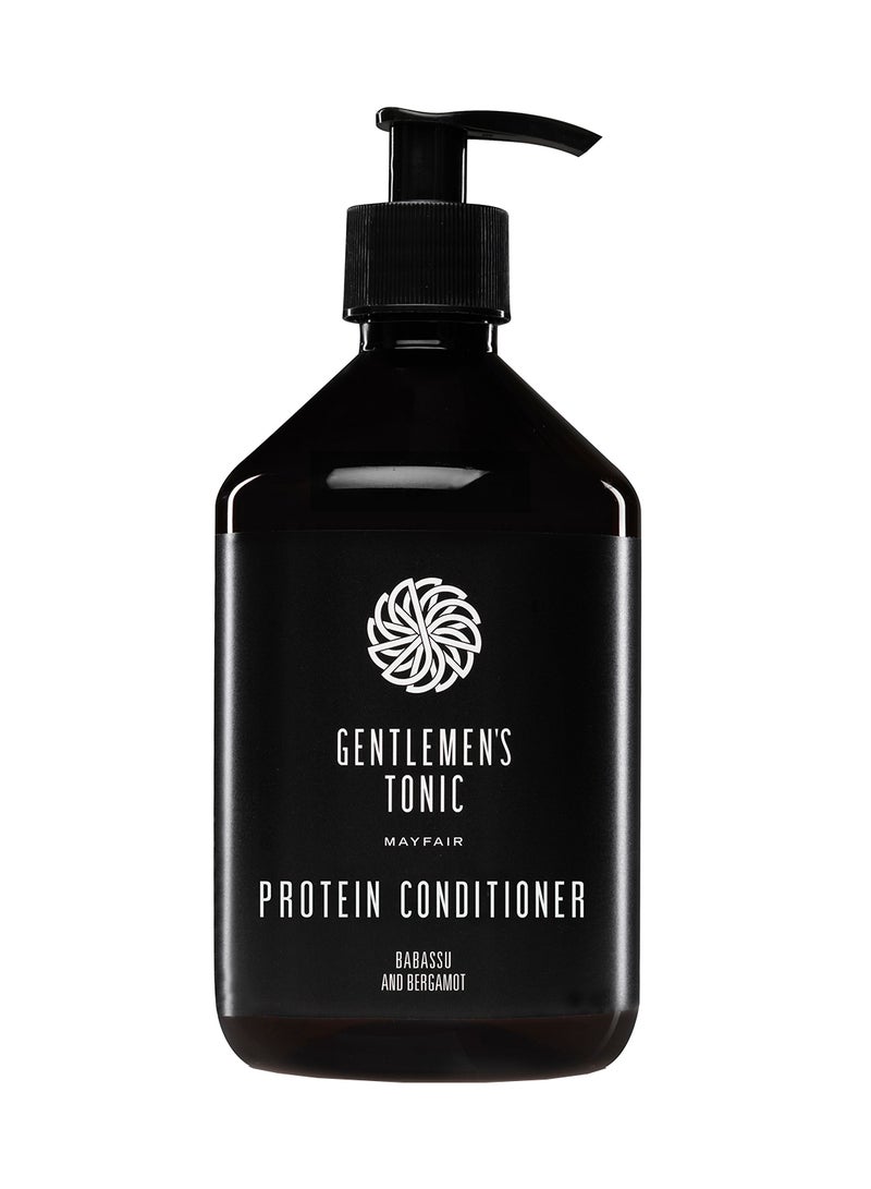 Gentlemen's Tonic Babassu And Bergamot Protein Conditioner 500ml 
