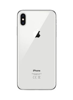 أبل مُجدد - هاتف آيفون XS ماكس مع تطبيق فيس تايم مزود بذاكرة داخلية سعة 64 جيجابايت ويدعم تقنية 4G LTE - نسخة عالمية - لون فضي  - Image 3