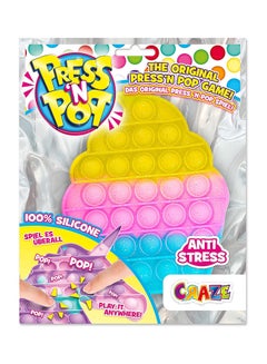 Press'N Pop Fidget Toy Assorted - Style May Vary 19x1.6x24cm - pnsku/N52063045A/45/_/1737026400/71731961-c7aa-4d21-9fbc-61424fc928fa