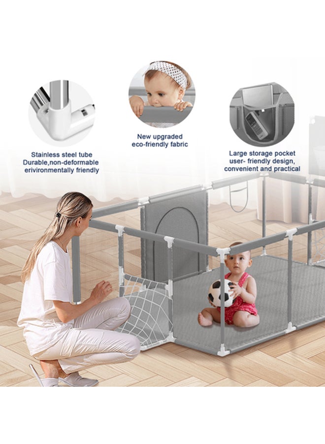 Arabest Foldable Playpen Activity Center Room Tent 122x182x66cm - Image 5