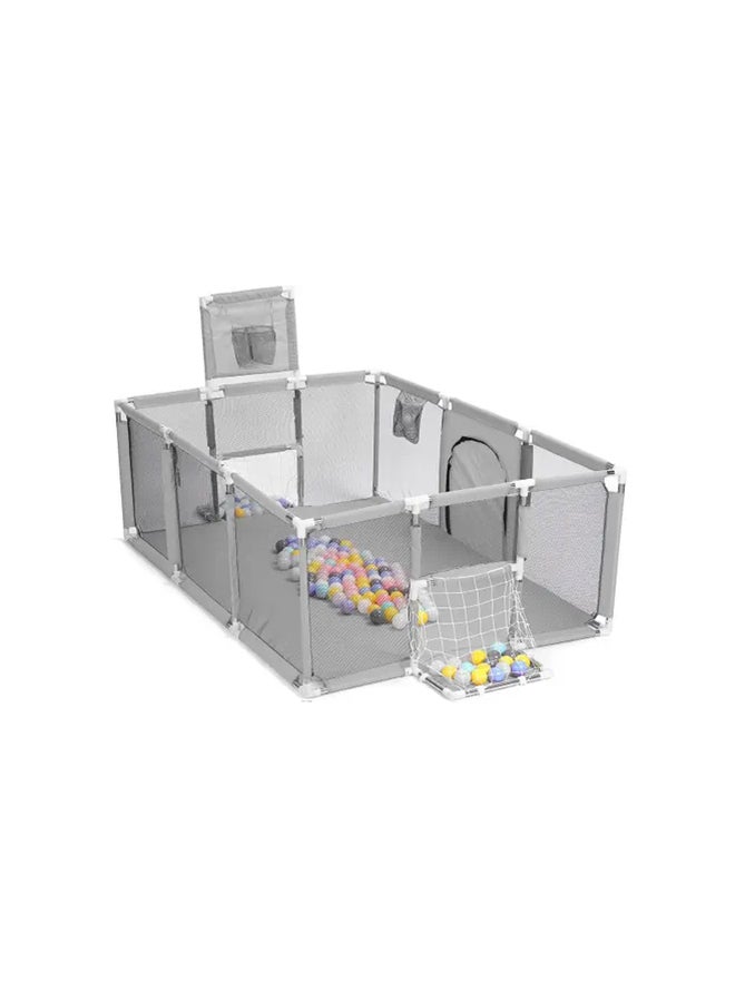 Arabest Foldable Playpen Activity Center Room Tent 122x182x66cm - Image 2