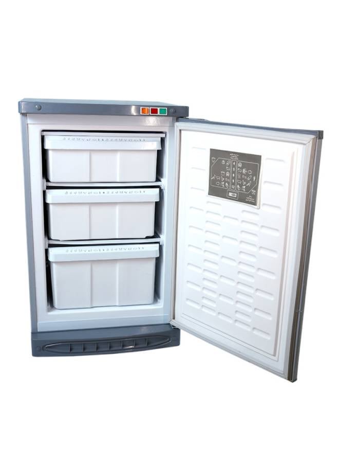 Upright Defrost Electric 3 Drawer Freezers - 140 L UP140 Silver - pnsku/N52064421A/45/_/1733331147/ecf4271d-c54a-42d4-84ed-8c7340a9c930