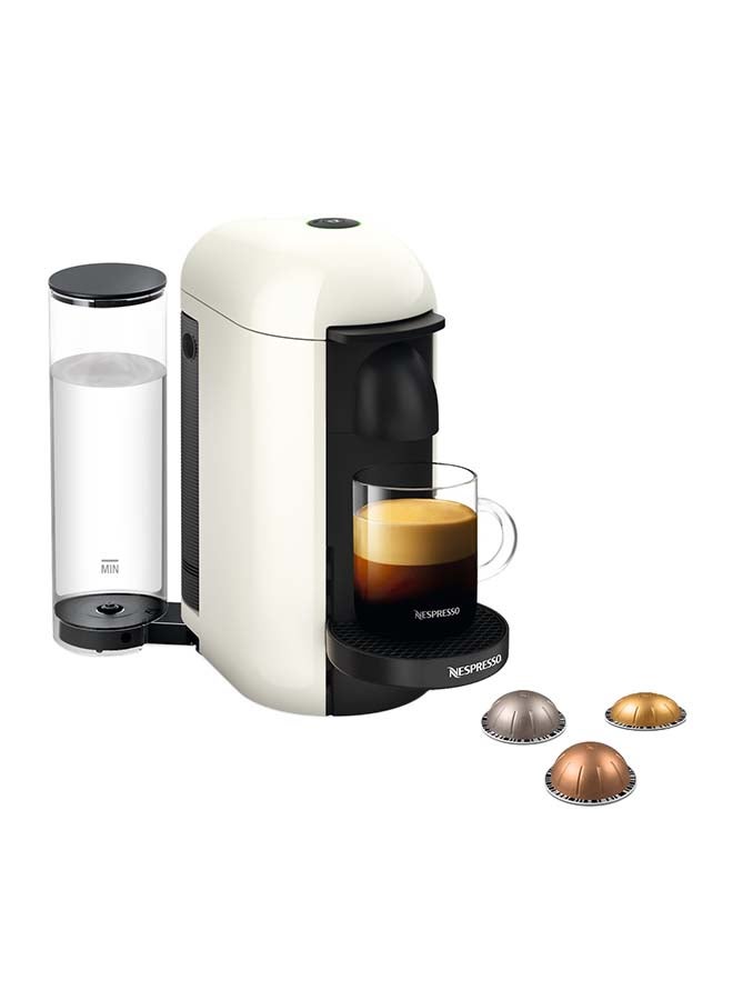 Nespresso Vertuo Plus White, Coffee Machine 1380 W GCB2-GB-WH-NE1 White 