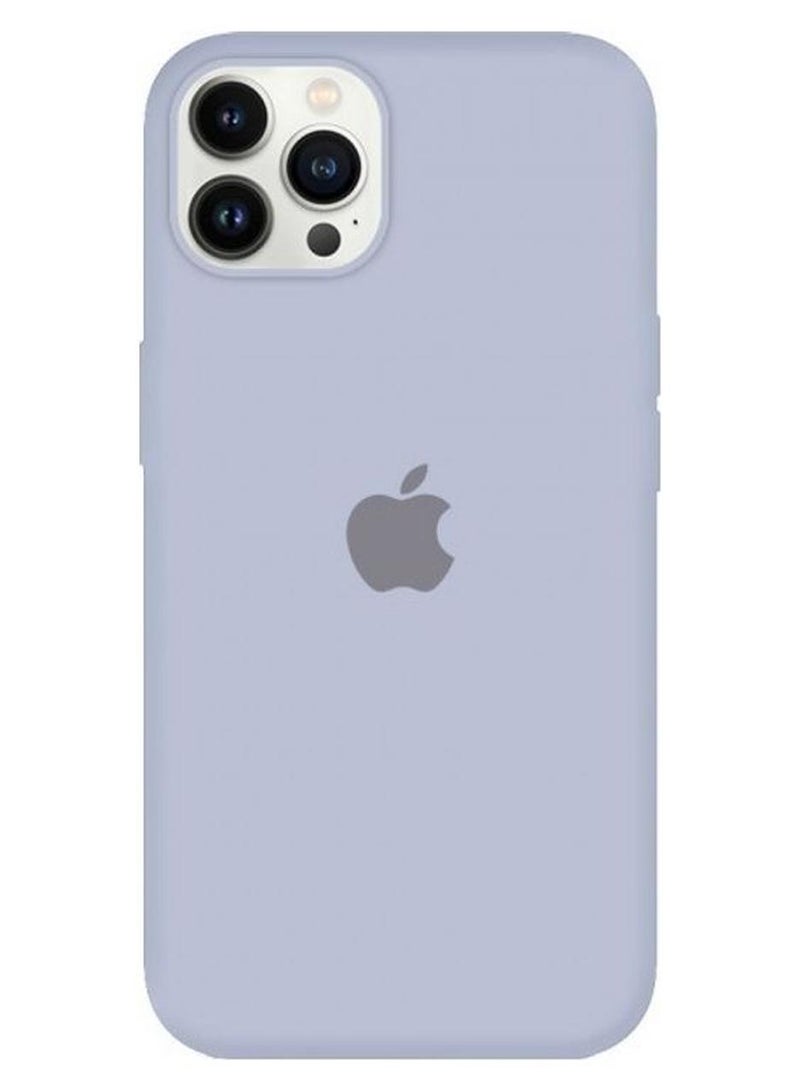 MARGOUN Protective Soft Silicone Case Cover for iPhone 13 Pro Max Powder Blue - Image 1