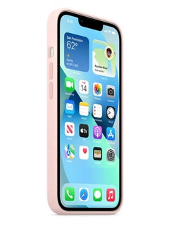 MARGOUN Protective Soft Silicone Case Cover For iPhone 13 Sand Pink  - Image 3