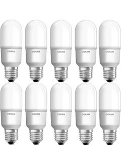 Osram 10-Piece Led Value Stick 10 W/4000K E27 Screw Base Blub Cool White  - Image 3