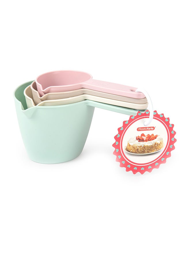 بلاستيك فورت عبوة من 4 ملاعق قياس للمطبخ - Image 2