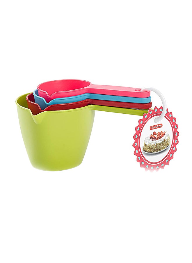 بلاستيك فورت عبوة من 4 ملاعق قياس للمطبخ - Image 1