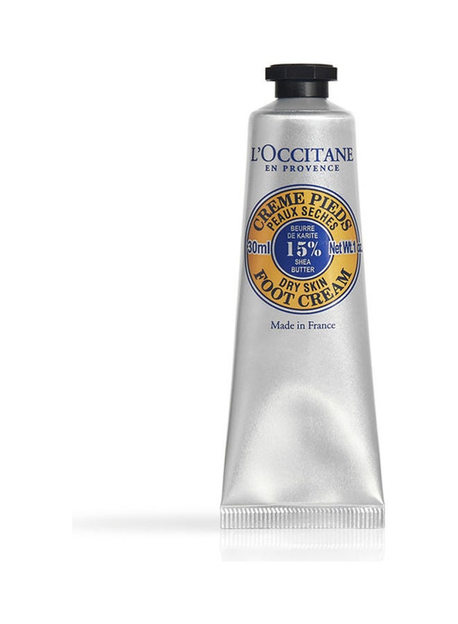 L'OCCITANE - Shea Butter Dry Skin Foot Cream 30ml - Image 1