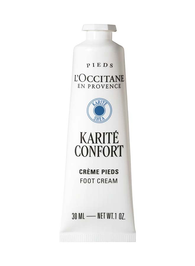 L'OCCITANE Shea Butter Dry Skin Foot Cream 30ml - Image 1
