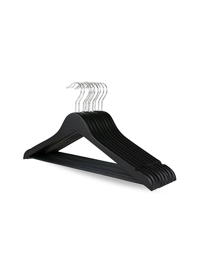 Feelings - Wooden Hangers 12 Pcs Set Black 45cm - Image 1