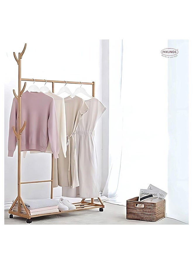 Feelings Wooden Hangers 24 Pcs Set White 45cm  - Image 4