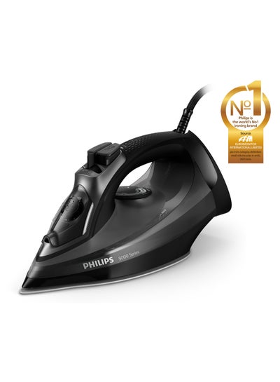 Philips 5000 Series Steam Iron - 2600W, 200 g Steam Boost, SteamGlide Plus, 45 g/min Continuous Steam, Black - DST5040/86 320 ml 2600 W DST5040/86 Black