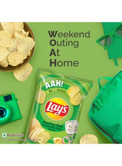 Lay's American Style Cream And Onion Chips Indian Import 82grams  - Image 3