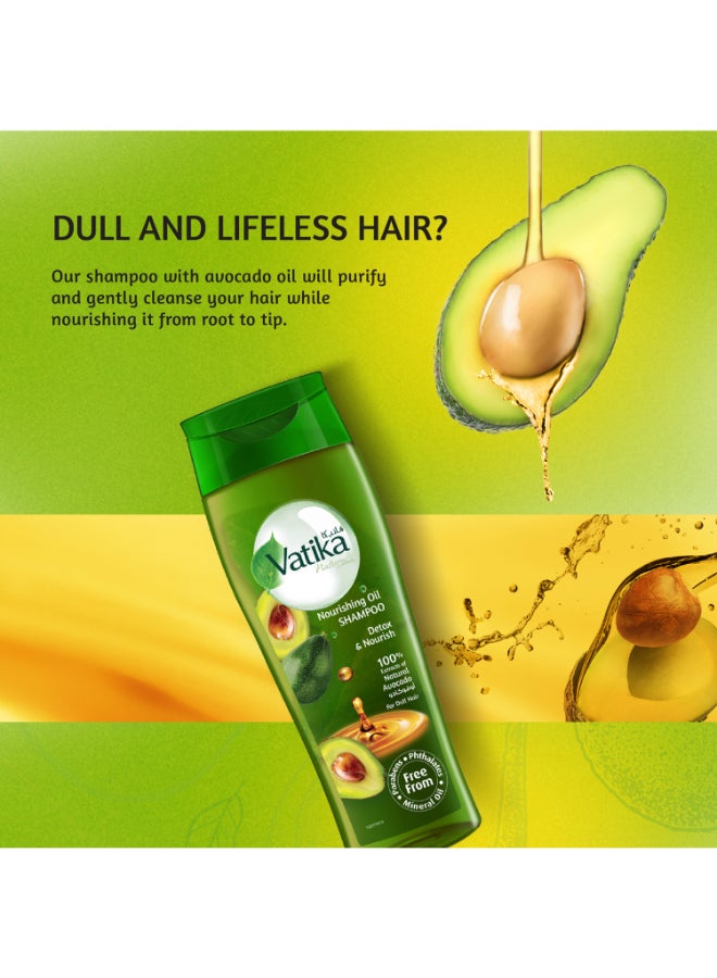 VATIKA Nourishing Oil Shampoo Avocado Multicolour 425ml  - Image 4