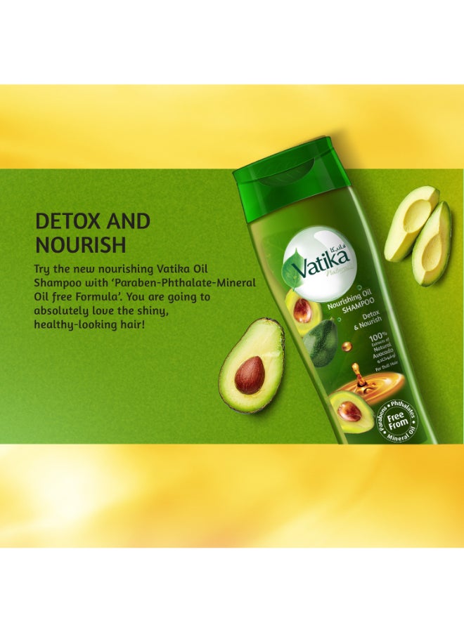 VATIKA Nourishing Oil Shampoo Avocado Multicolour 425ml  - Image 3