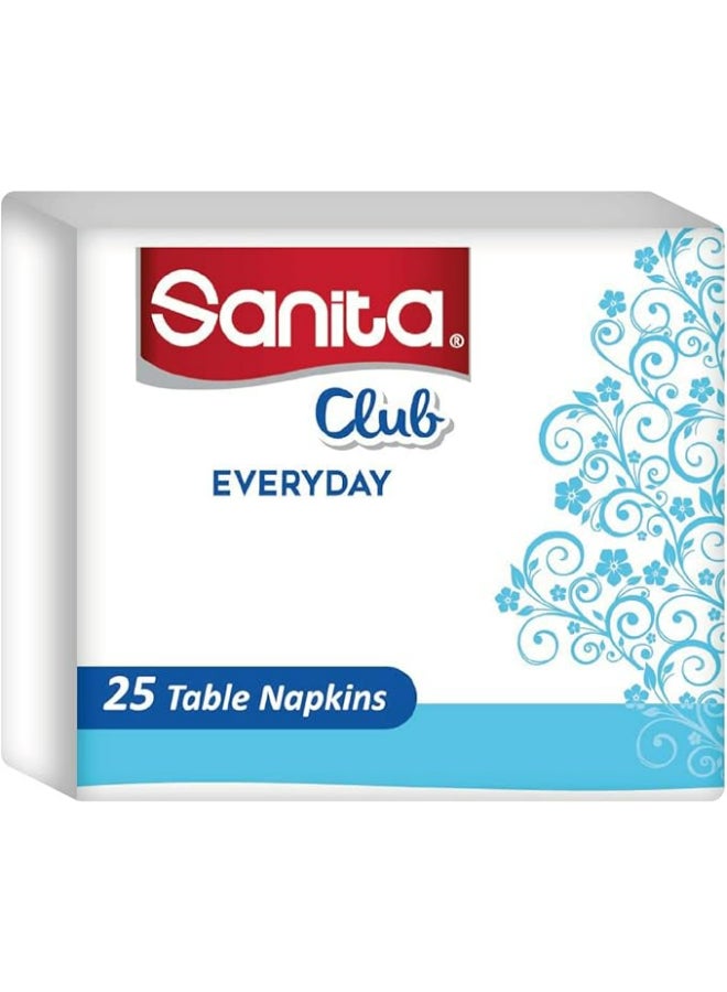 Sanita Every day - 25 table napkins 