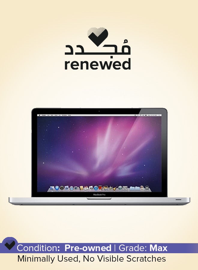 ابل  مجدد - لابتوب ماك بوك برو (2011) بشاشة 15.4 بوصة، مع معالج إنتل كور i7/الجيل الثاني/ذاكرة RAM 4GB/قرص صلب 500GB/رسومات إنتل HD 3000 بسعة 256MB - Image 1